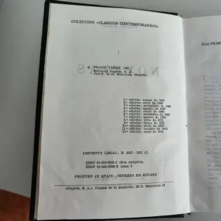 Libro novelas Frank yerby