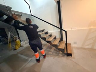 BARANDILLAS DE ACERO INOXIDABLE Y CRISTAL