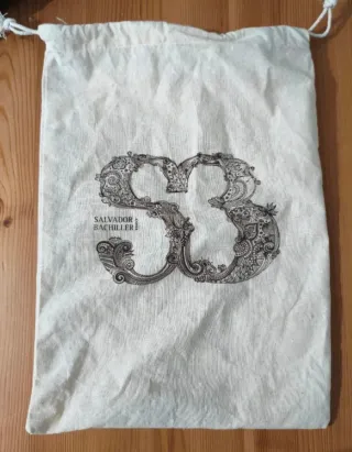 Bolso Negro Serpiente Salvador Bachiller