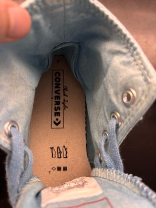 Zapatillas Converse Chuck Taylor dip- dye Azul