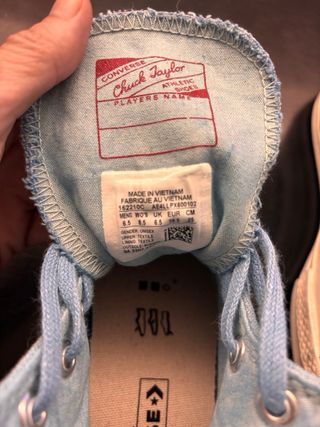 Zapatillas Converse Chuck Taylor dip- dye Azul