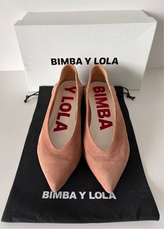 Zapatos Bimba y Lola Talla 37 Rosa