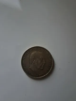 Moneda antigua Francisco Franco 1946