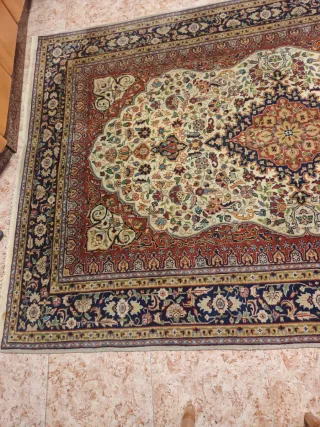 GRAN ALFOMBRA PERSA DE MITAD SIGLO XX