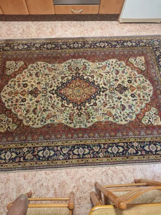 GRAN ALFOMBRA PERSA DE MITAD SIGLO XX