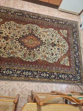 GRAN ALFOMBRA PERSA DE MITAD SIGLO XX