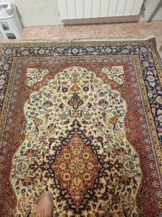 GRAN ALFOMBRA PERSA DE MITAD SIGLO XX