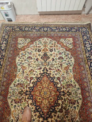 GRAN ALFOMBRA PERSA DE MITAD SIGLO XX