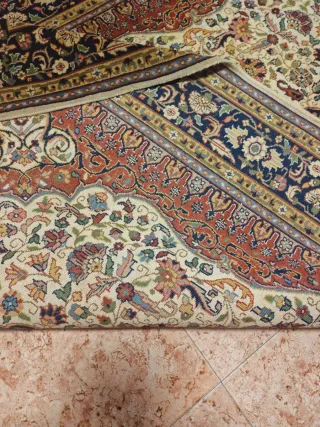 GRAN ALFOMBRA PERSA DE MITAD SIGLO XX