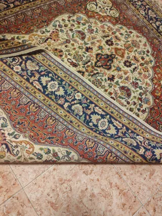 GRAN ALFOMBRA PERSA DE MITAD SIGLO XX