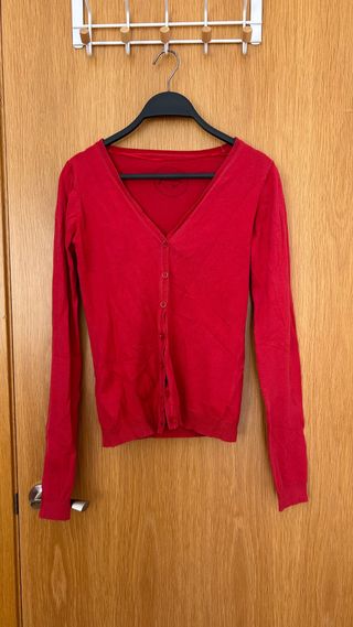 Chaqueta roja Stradivarius