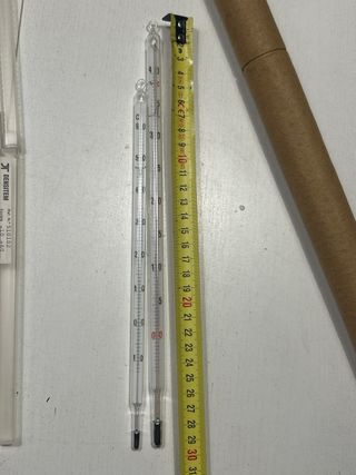 2 Termómetros de Laboratorio DENSITEM