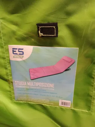 Coppia Stuoie tappetino da spiaggia con cuscino