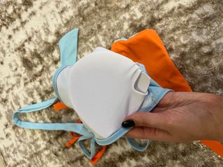 Top bikini assimétrico S