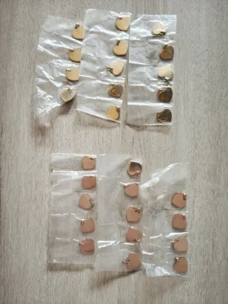 Joyería acero inoxidable para grabar con láser