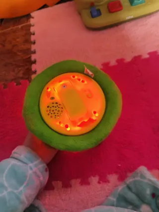 Tambor musical infantil con luces