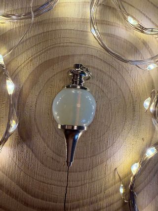 Péndulo Piedra Luna Plata