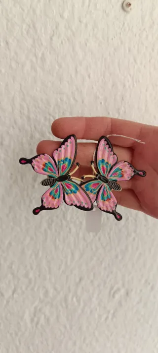 Pendientes Mariposa Multicolor