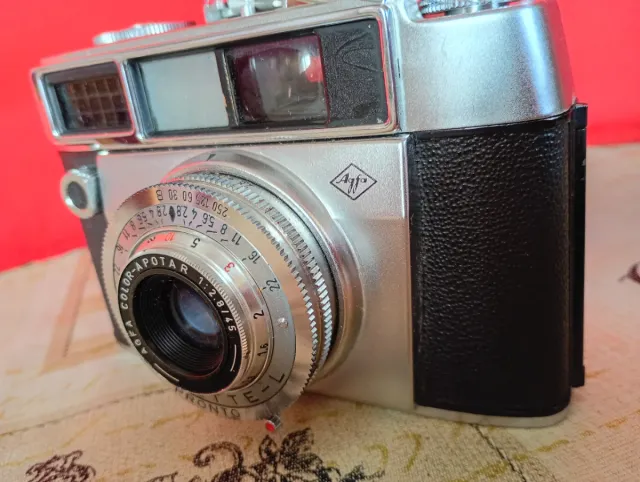 Agfa Silette-L 1956 Objetivo Color-Apotar