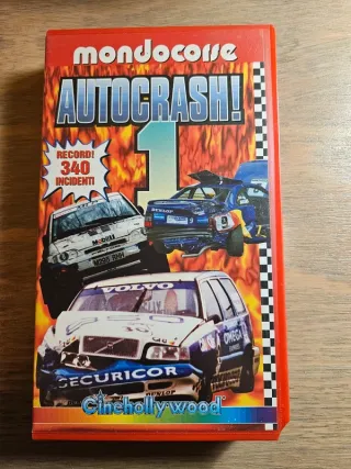 Videocassetta VHS MondoCorse Autocrash! 1