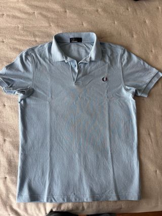 Polo Fred Perry Azul Claro Talla M