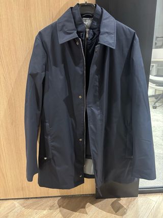 Hackett Gabardina N14 Savile Row Azul