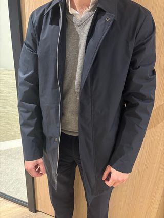 Hackett Gabardina N14 Savile Row Azul