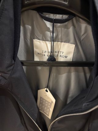 Hackett Gabardina N14 Savile Row Azul