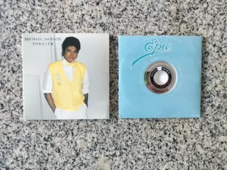 CD y DVD Michael Jackson: Earth Song y Thriller