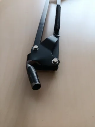 Soporte de micrófono negro