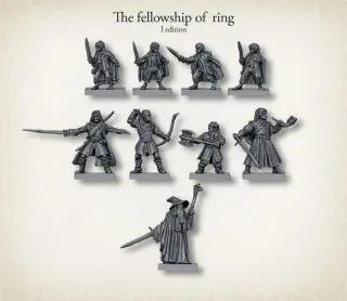 La Compagnia dell'Anello 1 Edizione MESBG