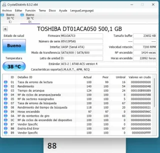 Lote 5 Discos Duros 500GB