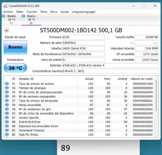 Lote 5 Discos Duros 500GB