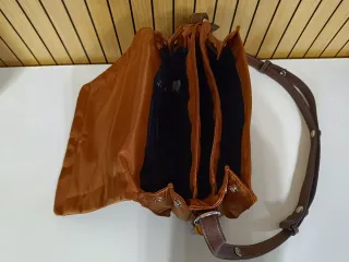 Bolso bandolera Parfois camel, nylon