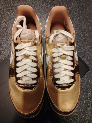 Scarpe Nike Field General Donna Oro Bianco