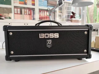 Boss Katana Head MKII + Pedalera GA-FC + cable 3m