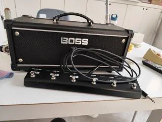 Boss Katana Head MKII + Pedalera GA-FC + cable 3m