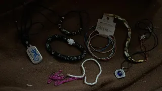 Lote bisutería varios colores