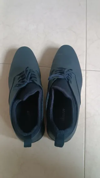 Zapatos de vestir azul, usado dos veces