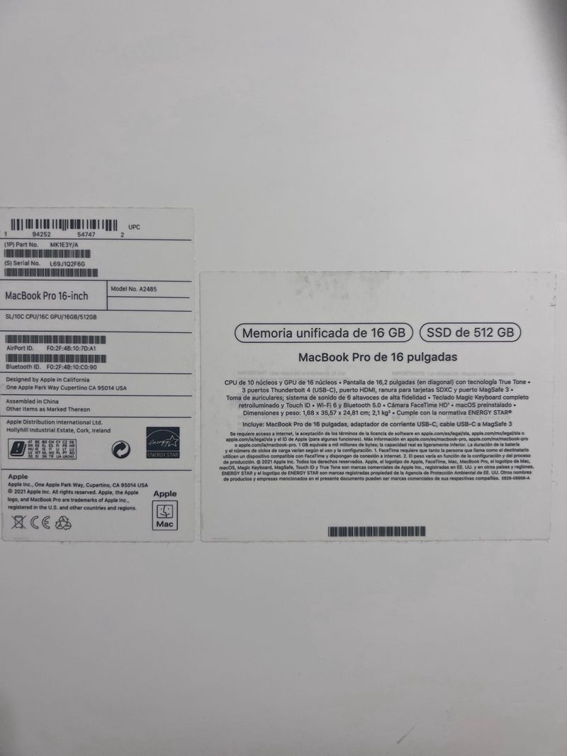 MacBook Pro 15 macOS Monterey afbeelding 4