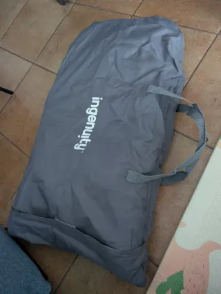 Hamaca Bebé Ingenuity Happy Belly Azul