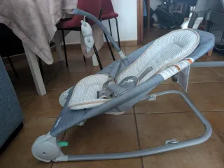 Hamaca Bebé Ingenuity Happy Belly Azul