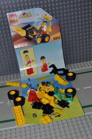 LEGO SYSTEM 65012 Miniexcavadora