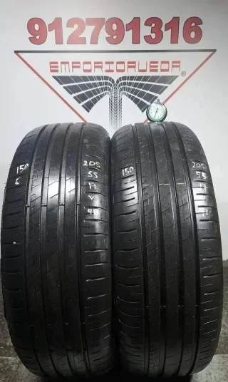 205 55 17 V GOODYEAR RUEDA AL 90% VIDA UTIL
