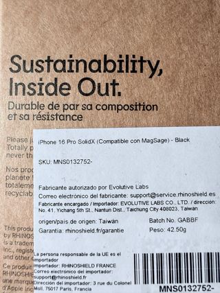 Funda RhinoShield iPhone 16 Pro escucho ofertas