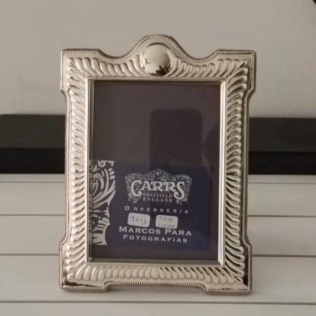 Marco de fotos CARRS 9x13cm plateado