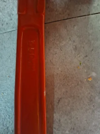 Llave de tubo 350mm / 14'' Roja