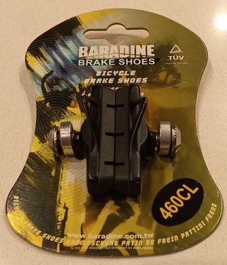 Zapatas Freno Baradine 460CL Campag. color negro.