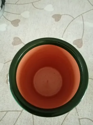 Mini Vasetto Ceramica Decorato Cactus