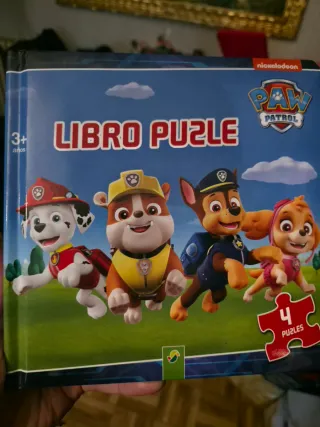 Libro Puzzle Paw Patrol 3+ Años